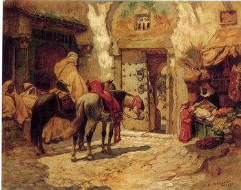 unknow artist Arab or Arabic people and life. Orientalism oil paintings  438 oil painting image
